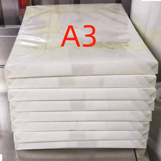 Heat Transfer Film with white ink 75U Vinyl for Clothes DTF Printing Vinyl PET DTF Film
