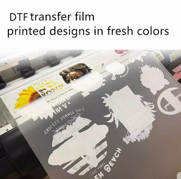 Wholesale White Ink Printable T-shirt Heat Transfer Non-slip DTF PET Film For DTF Digital Inkjet Printer